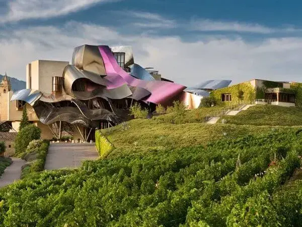 Frank Gehry: Hotel Marqués de Riscal (Pomar)