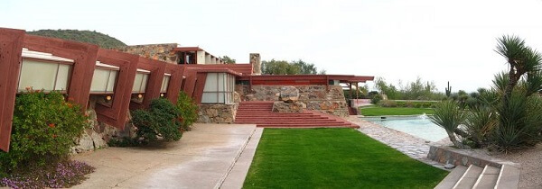 Obras de Frank Lloyd Wright: Taliesin West (Jardim)