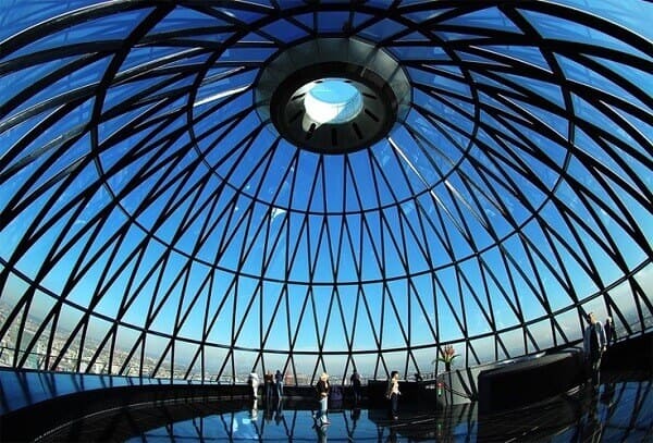 Norman Foster 30 St Mary Axe (Interior) 