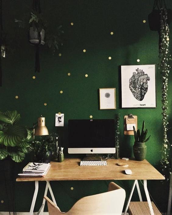 cores-na-arquitetura-home-office-verde