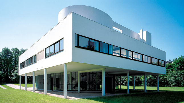 O que é pilotis: Villa Savoye