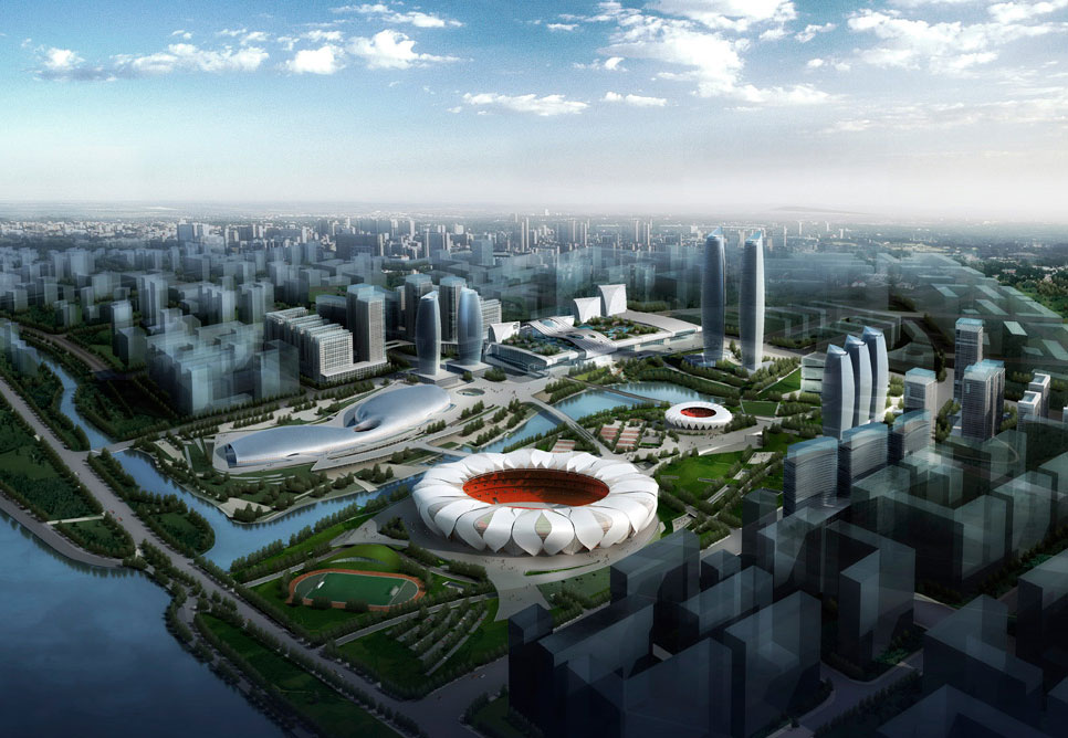 escritorios-de-arquitetura-famosos-nbbj-hangzhou-olympic-sports-center