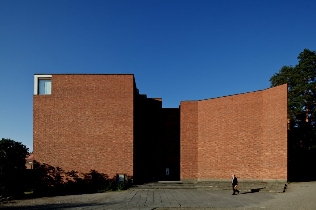 Obras de Alvar Aalto: Universidade de jyväskylä - Prédio