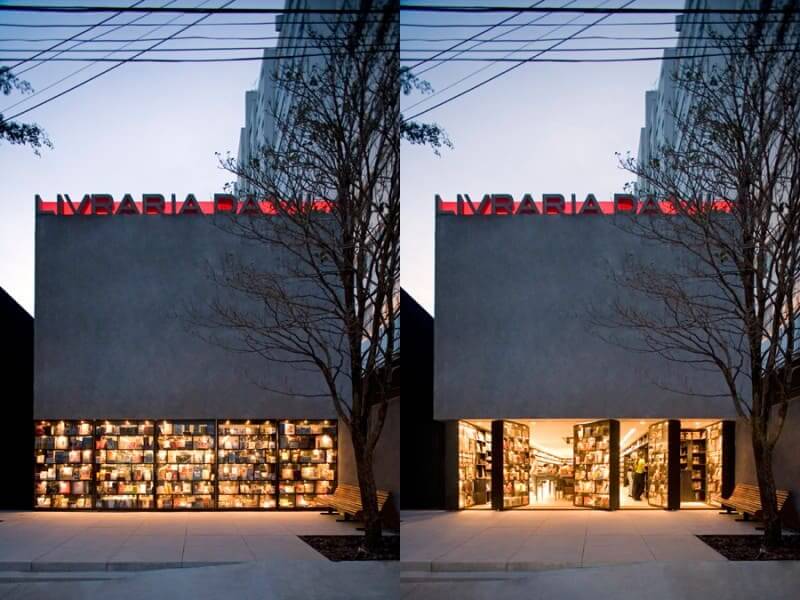 Isay Weinfeld: Livraria da Vila - fachada