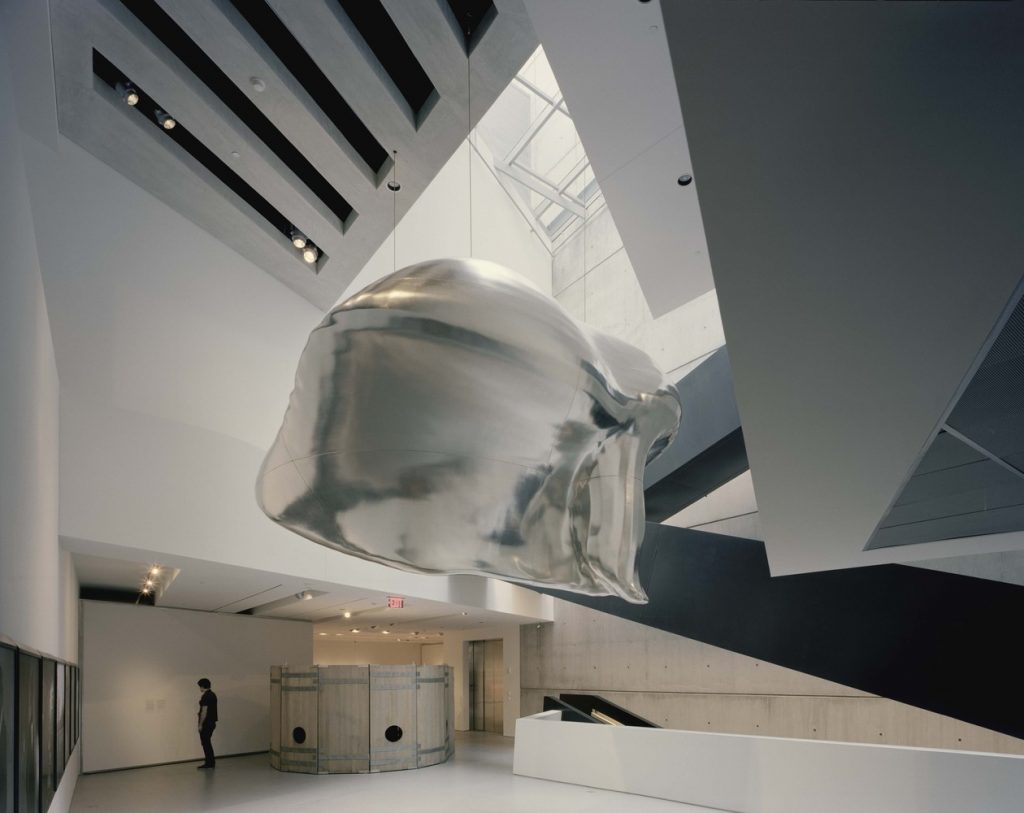 Zaha Hadid: Interior do Centro Rosenthal 