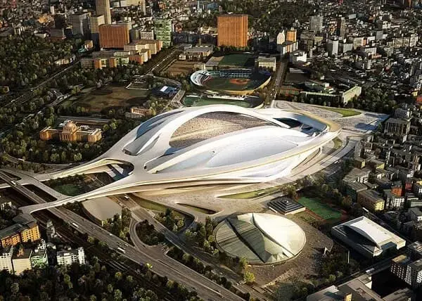 Zaha Hadid: Estádio criado para as Olimpíadas de Tóquio 2020