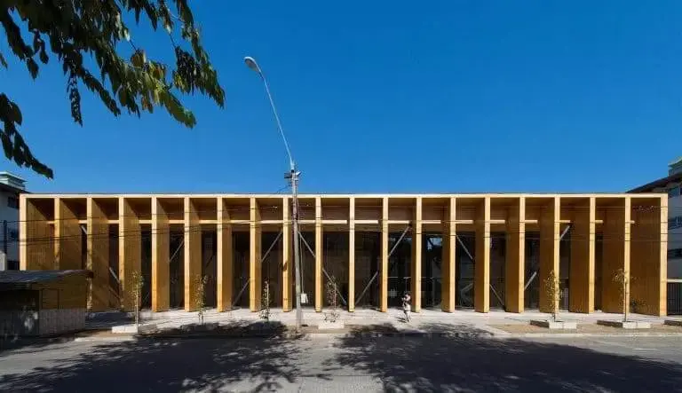 Obras de Alejandro Aravena: Constitución Cultural Center - Fachada