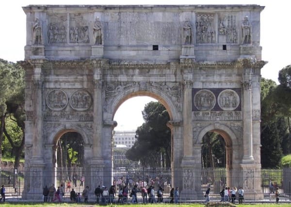 Estilos de arquitetura: Arco de Constantino