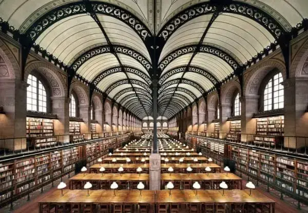 Estilos de arquitetura: Biblioteca de Saint Geneviève