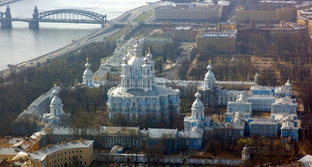 arquitetura-russa-convento-smolny