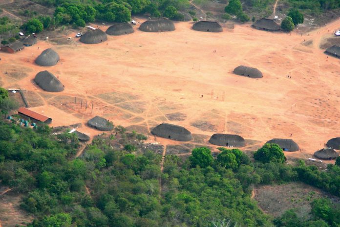 arquitetura-no-brasil-Aldeia-Indigena-no-Brasil