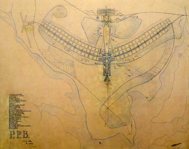 O que é planejamento urbano: Plano Piloto Brasília - Planta Baixa