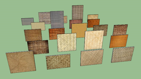 texturas-sketchup-texturas-palha-vime