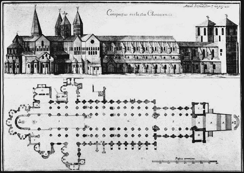 arquitetura-medieval-abadia-de-cluny