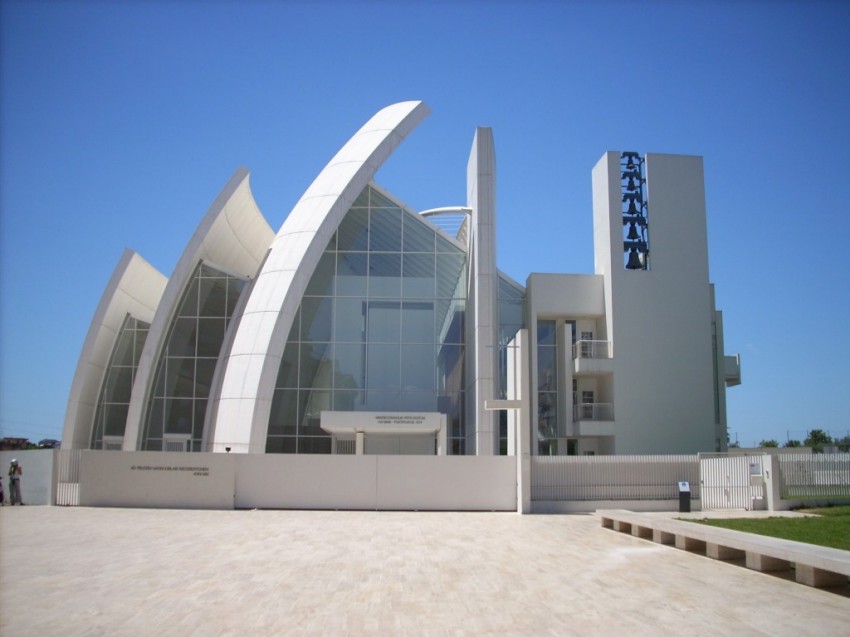 arquitetura italiana igreja do jubileu Richard Meier