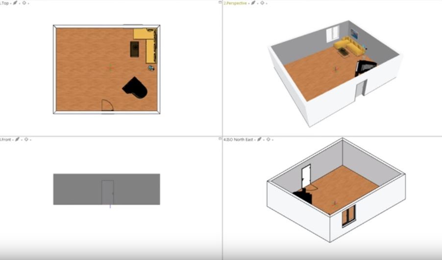 Programa para design de interiores: pCon.planner