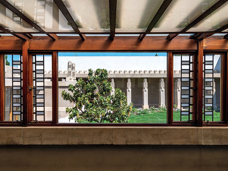 Richard Neutra: pergolado da Hollyhock House