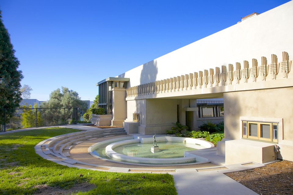 Richard Neutra: piscina da Hollyhock House