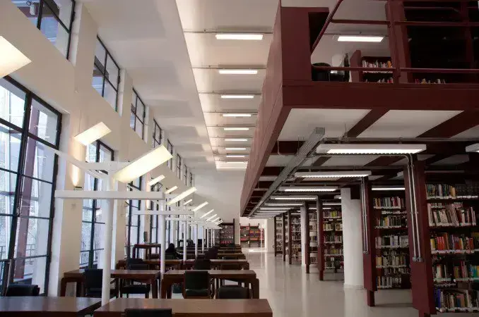 Projeto de biblioteca: iluminação Biblioteca Mário de Andrade 