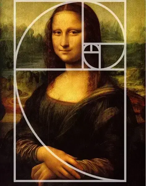 Proporção áurea: Monalisa