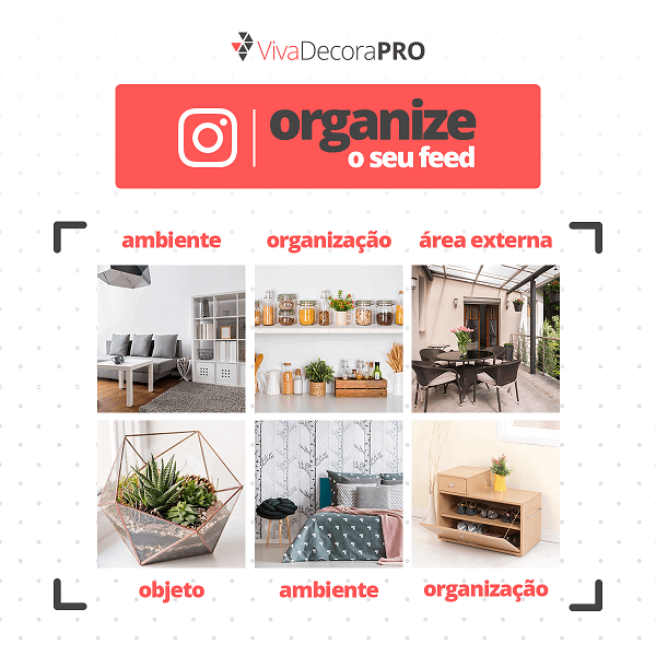 Como organizar o feed do Instagram - sugestão para escritórios de arquitetura