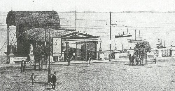 Elevador Lacerda em 1878