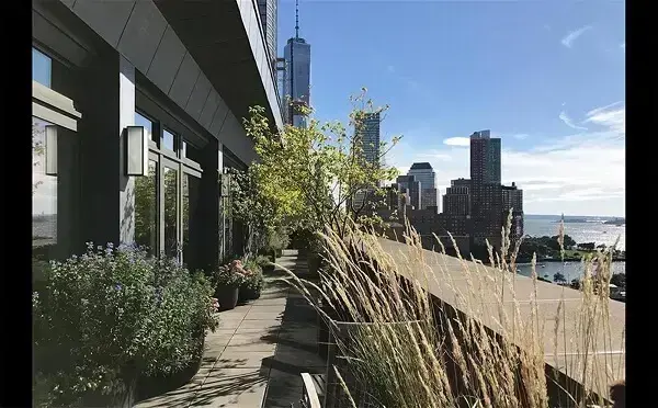 Penthouse de Meryl Streep (Terraço com vista para o Rio Hudson)