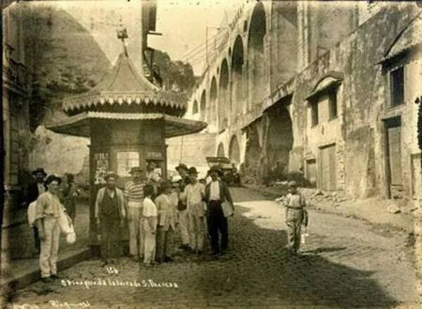 Arcos da Lapa em 1911