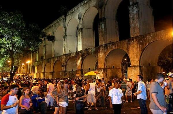 Arcos da Lapa: bares nos arcos da Lapa