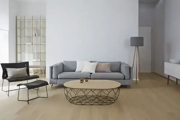 Paleta de cores: decoração minimalista tem tons neutros