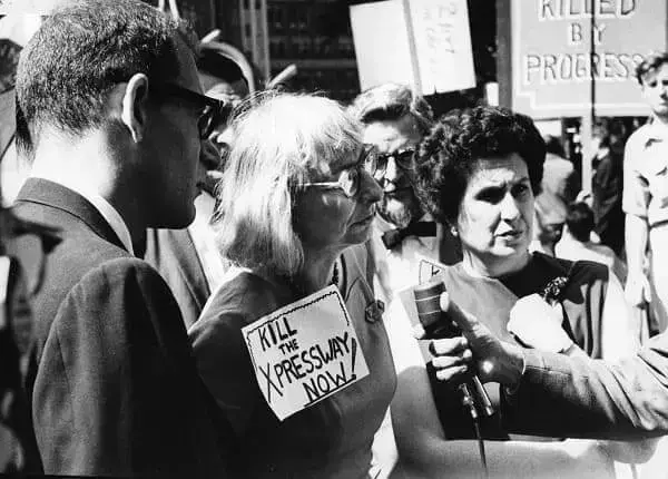 Jane Jacobs: manifestação em Nova York