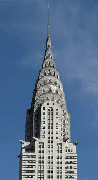 Art Decó: Chrysler Building, Nova York, 1930