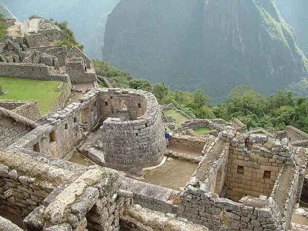 As sete maravilhas do mundo: Machu Picchu - ruínas do Templo do Sol