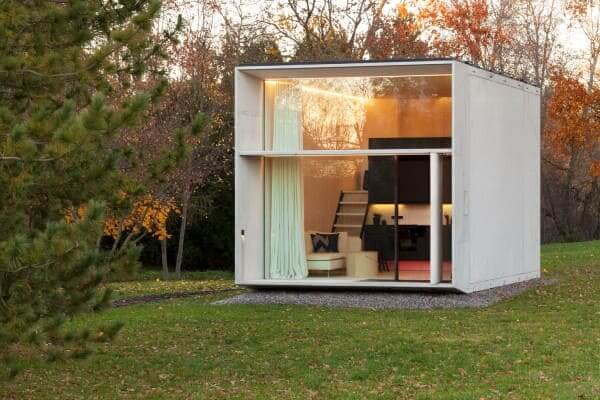 Tiny House com arquitetura moderna (foto: Paul Kiumet)