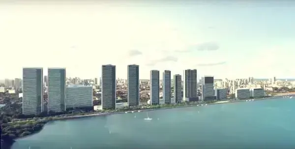 Gentrificação: Projeto Novo Recife, no Cais José Estelita, em Recife (foto: Carta Capital)