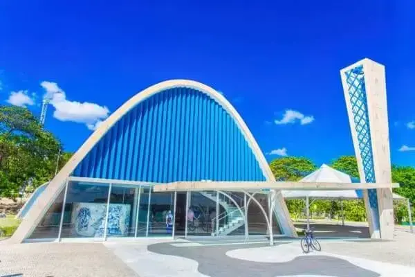 Abóbada Igreja da Pampulha, de Oscar Niemeyer (foto: Farofafá)