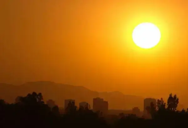 Urbanização: ilhas de calor (foto: Meteored)