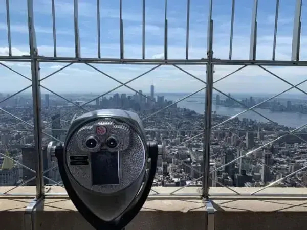 Empire State Building: observatório no 86º andar (foto: Nova York e Você) Empire State Building: observatório no 86º andar (foto: Nova York e Você)