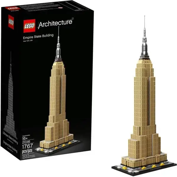 Empire State Building versão Lego (foto: Amazon) Empire State Building versão Lego (foto: Amazon)