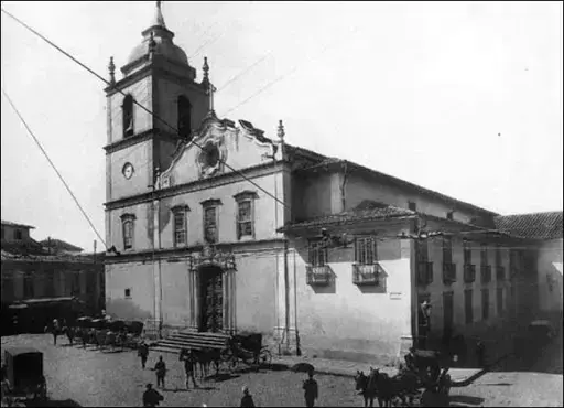 Arquiteto Tebas: torre da antiga igreja da Sé (foto: Arte Fora do Museu)