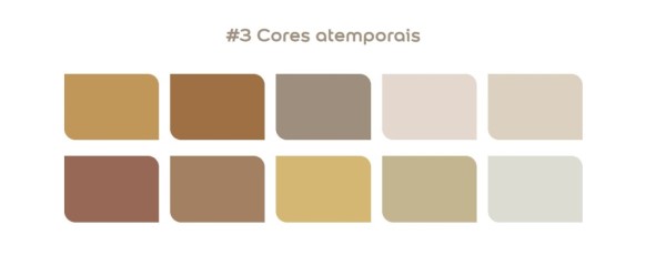 Paleta de Cores: Cores atemporais (foto: CASACOR)