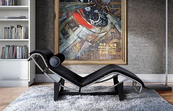 Chaise longue de Le Corbusier (foto: Westwing)