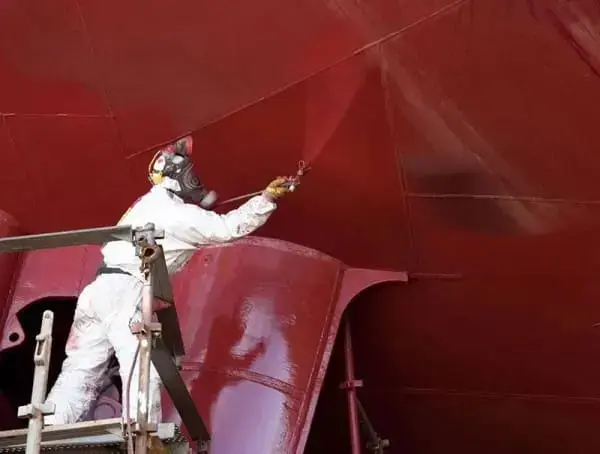 Pintura industrial em navio (foto: 3D END E CLIMB SOLUTIONS - Manutenção Predial) Pintura industrial em navio (foto: 3D END E CLIMB SOLUTIONS - Manutenção Predial)