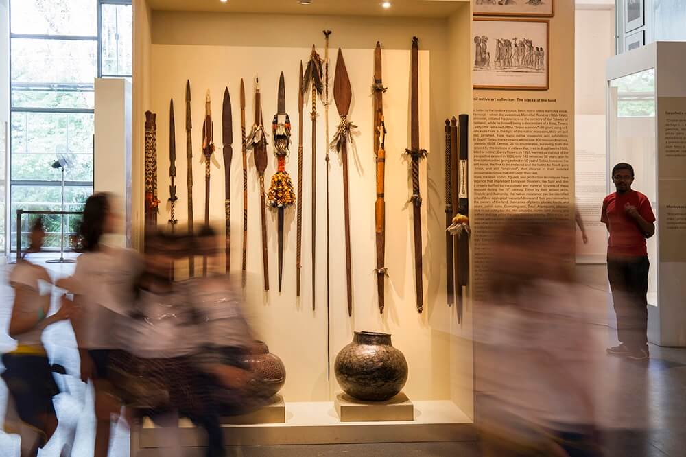 O Museu Afro Brasil foi inaugurado em 2004, a partir da coleção particular do Diretor Curador Emanoel Araújo