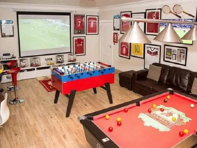 Reserve um espaço dentro de casa para montar sua sala de jogos