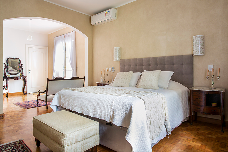 Projeto: Palladino Arquitetura | Todas as suítes da casa contam com uma decoração voltada ao bem-estar dos moradores