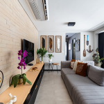 Apartamento no Morumbi une arte, identidade e sofisticação em 90 m²