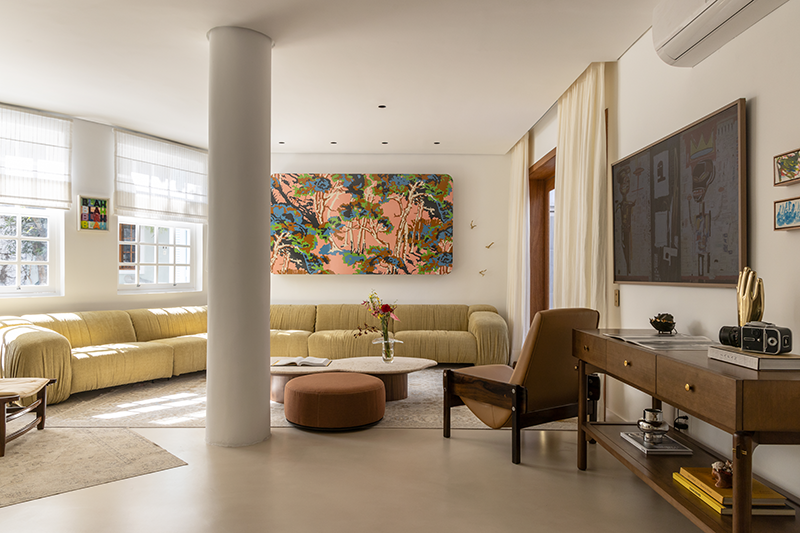Memórias e aconchego na casa de Isabella Scherer e Rodrigo Calazans, por Fatta Arquitetura