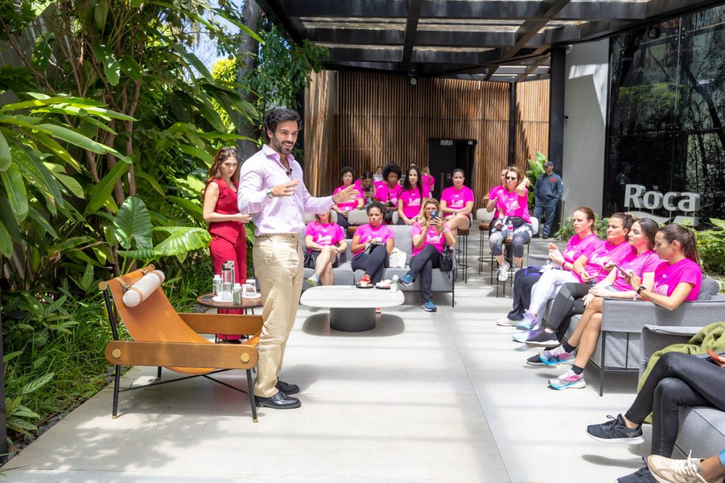 Foto :Nando FedericeDr. Neto Borghi em bate-papo sobre saúde e longevidade feminina no Roca São Paulo Gallery