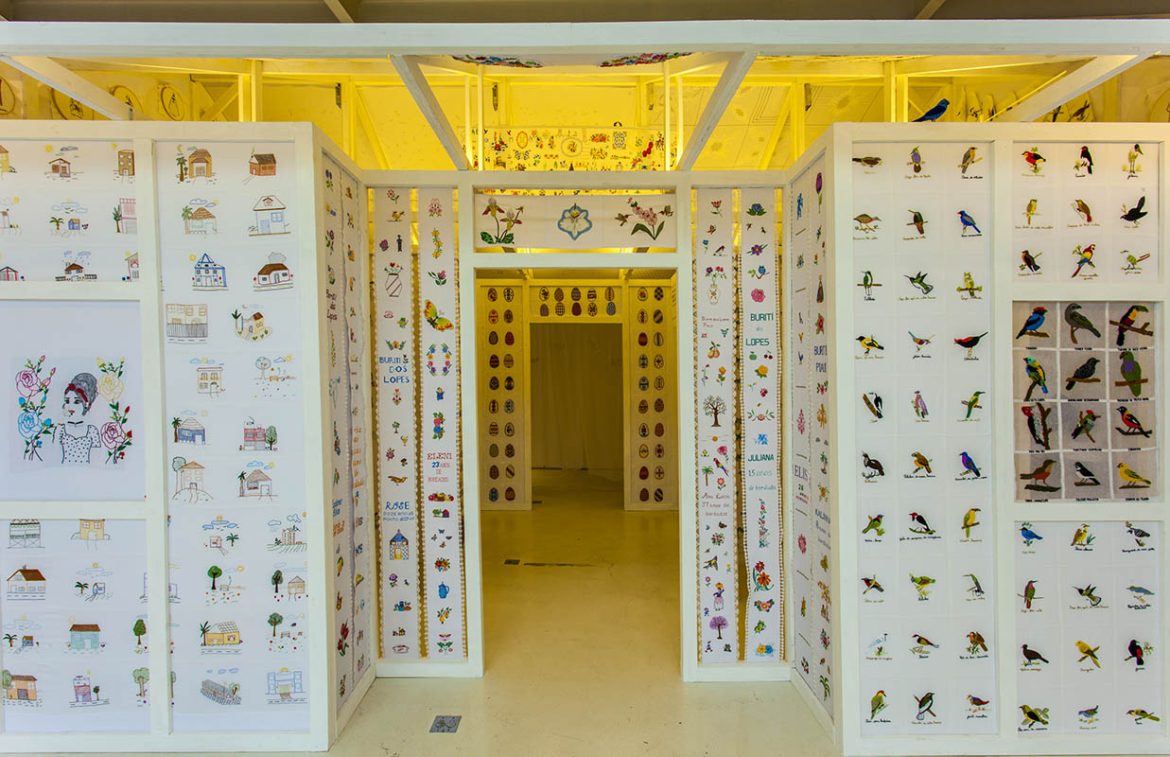 Exposição Casa Bordada. Créditos: Marcos Muzi